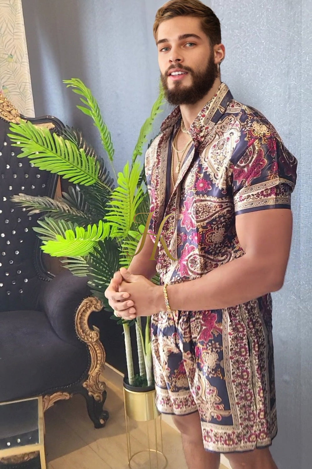 Fashion Luxury handmade Silk Set- Stay Cool and Look Flawless All Summer Long - kayibstrore