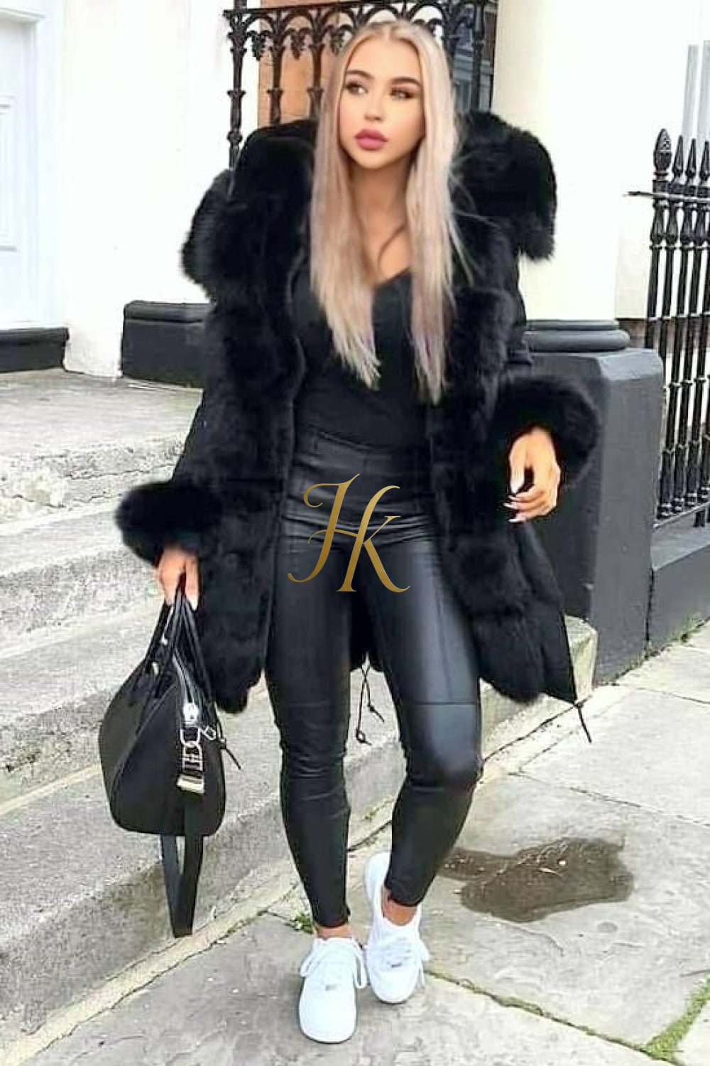 Unisex Luxury Eco-Friendly fox fur Coat - Stay Warm in Style and Sustainability - kayibstrore