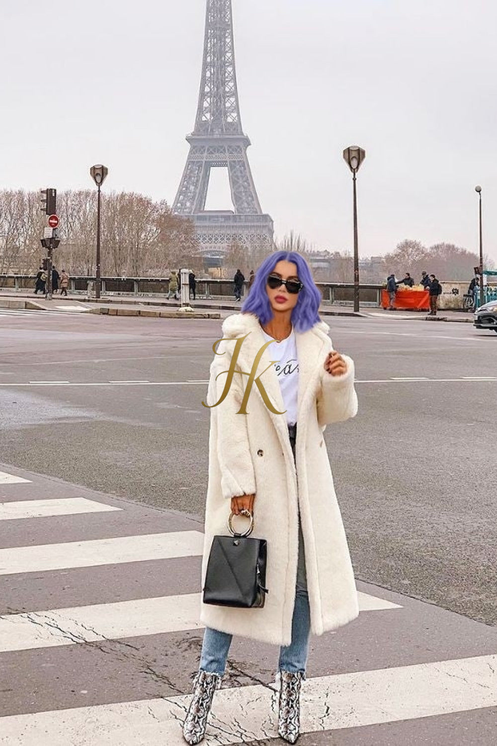 Luxury Teddy genuine wool sheepskin Luxury Coat - Stay Warm and Stylish in this Ethically Produced Fur Coat couple goals - kayibstrore