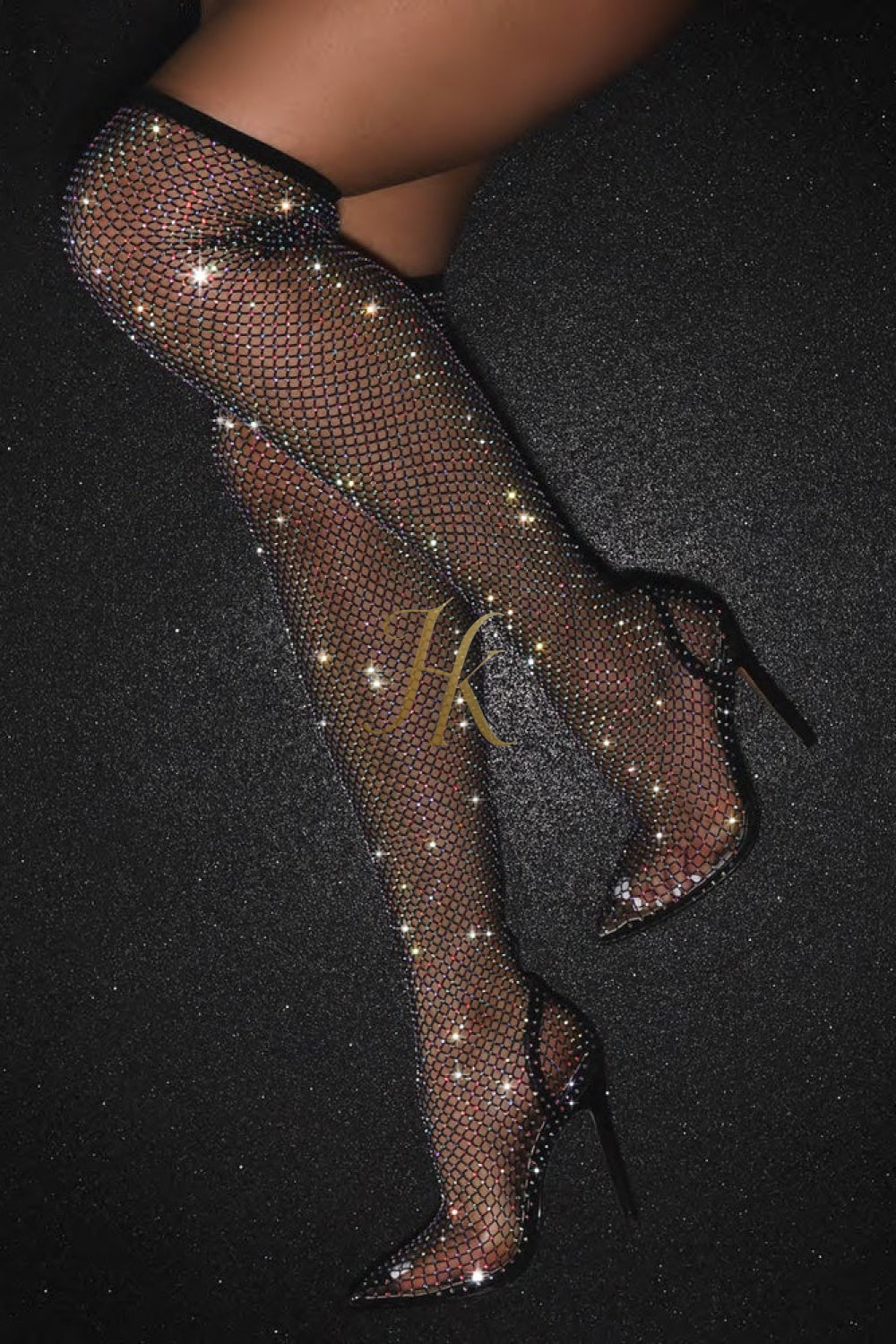 Crystals boots: Oceanic Bliss High Boot Collection - kayibstrore