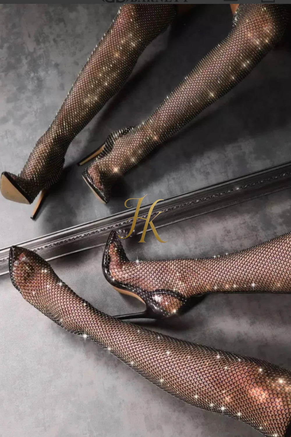Crystals boots: Oceanic Bliss High Boot Collection - kayibstrore