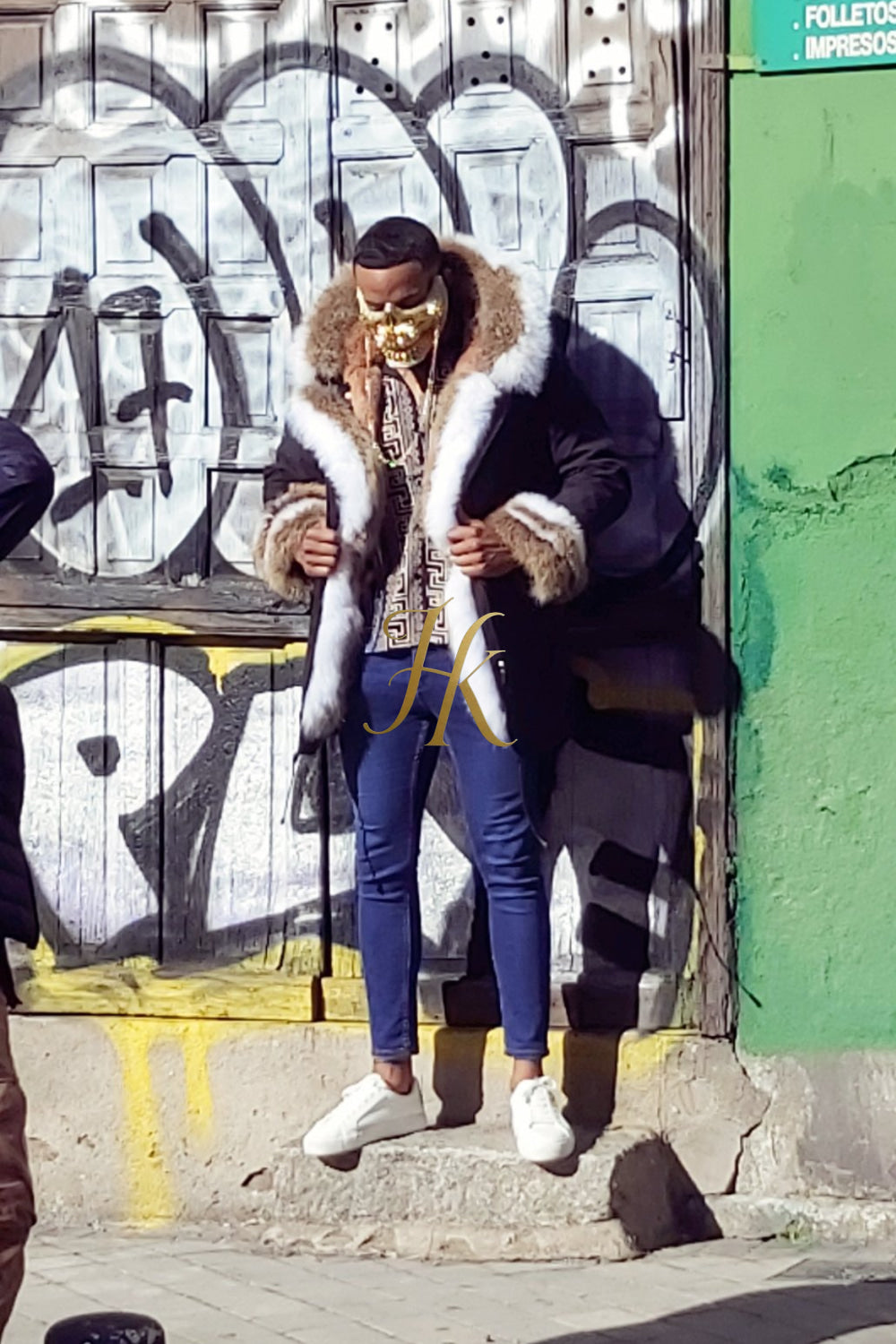 Mens Rabbit Fur Coats: Coats