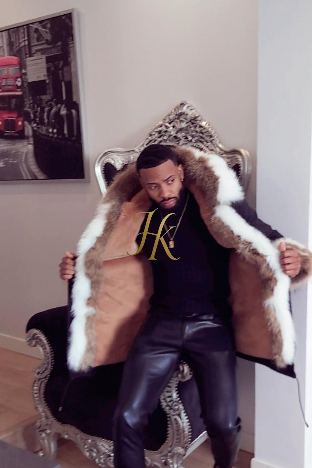 Mens Rabbit Fur Coats: Coats