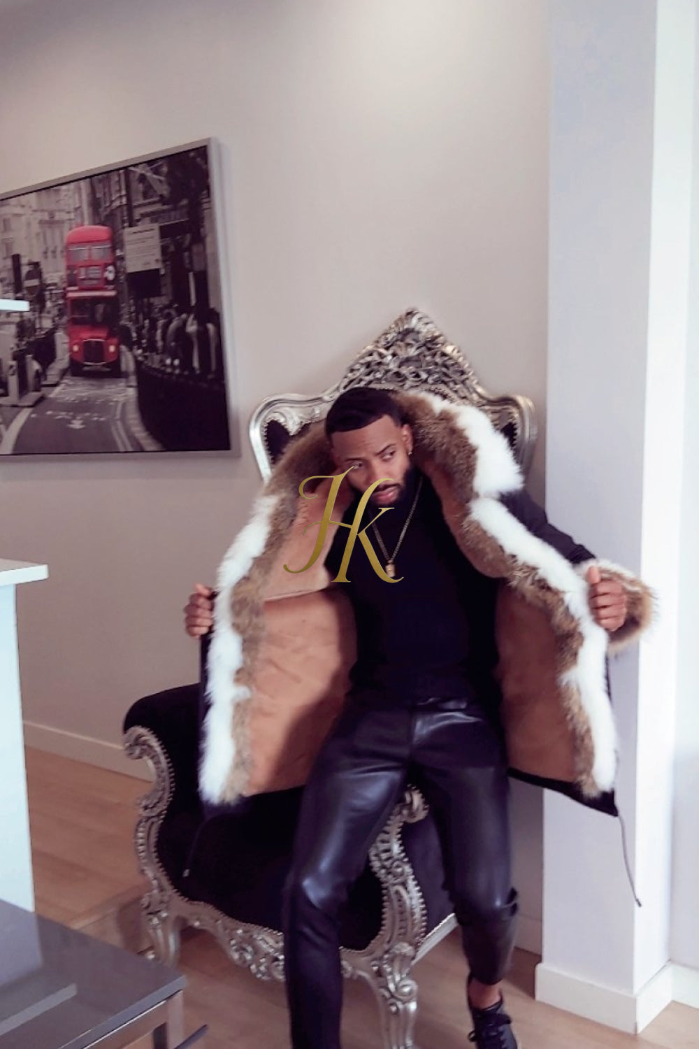 Mens Rabbit Fur Coats: Coats