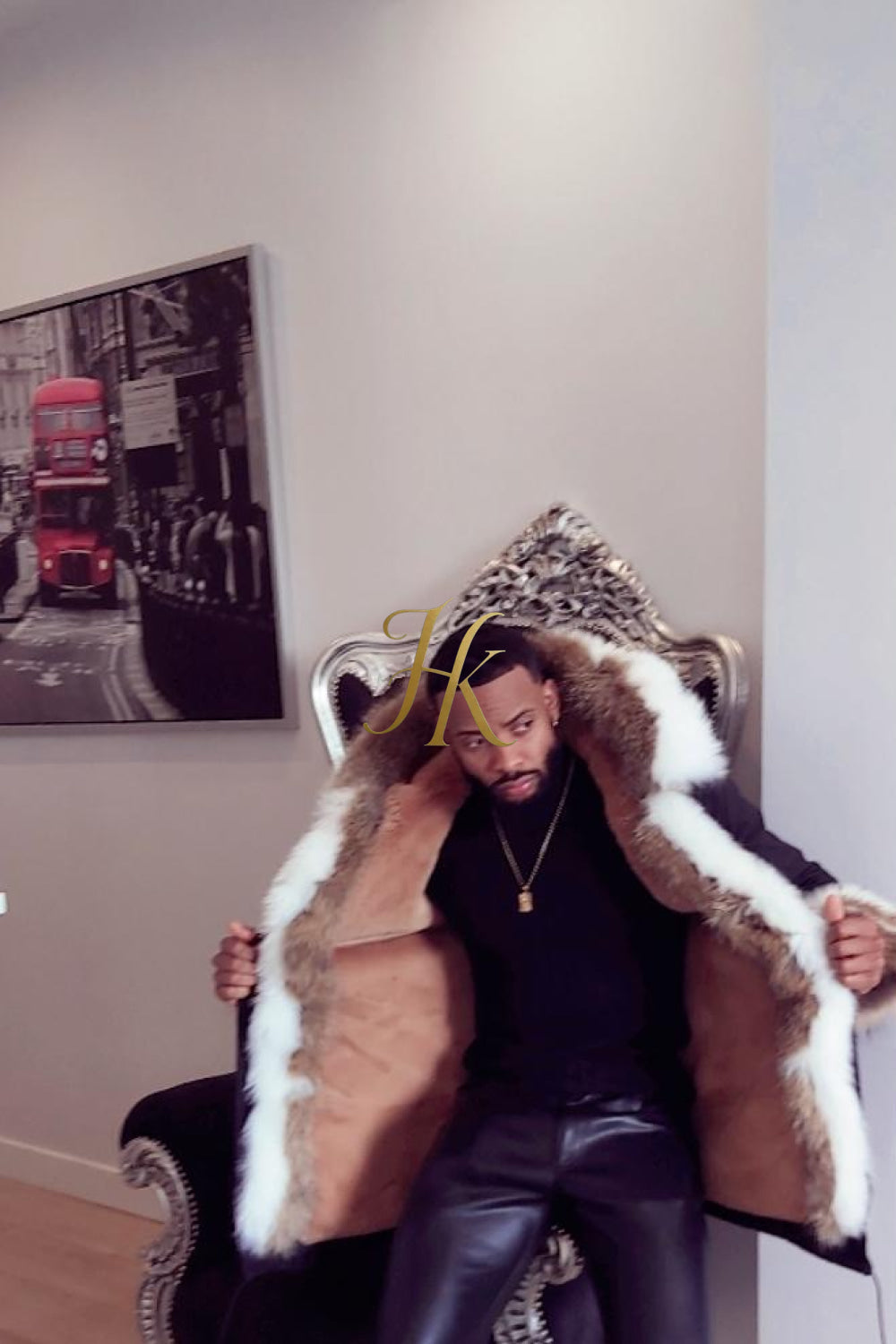 Mens Rabbit Fur Coats: Coats
