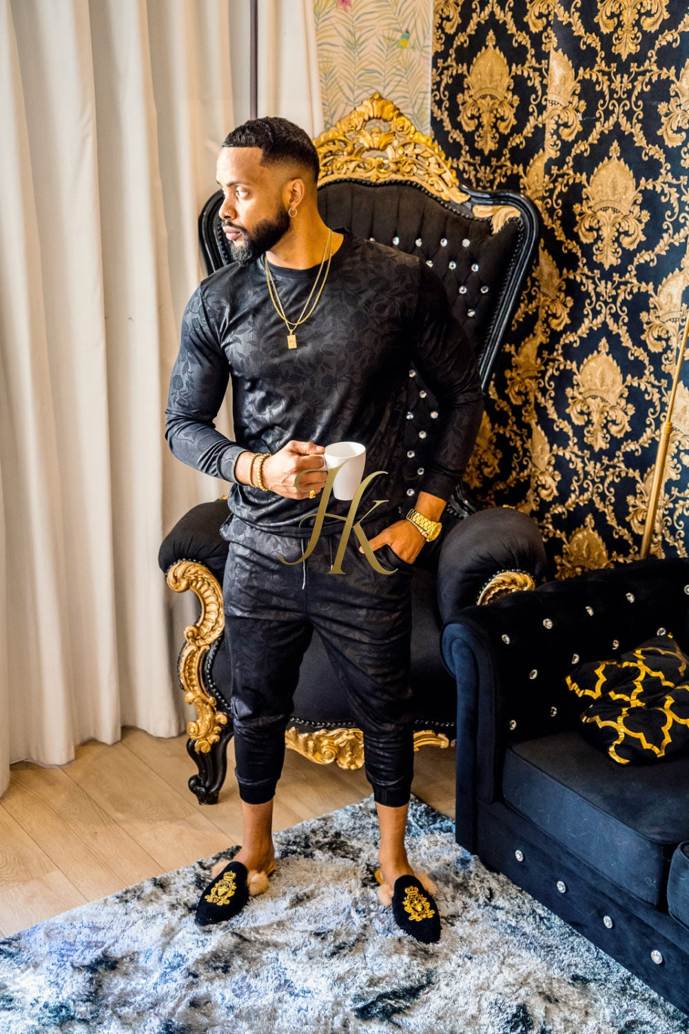 Mens Sportwear Tracksuits Sets Top & Bottoms