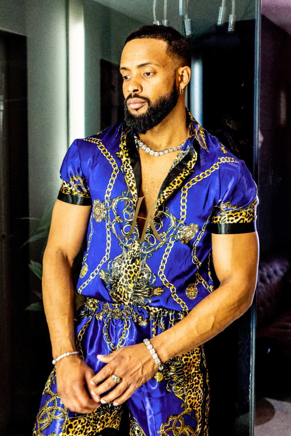 Designer Barocco Silk Set