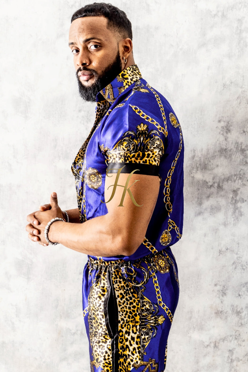 Designer Barocco Silk Set