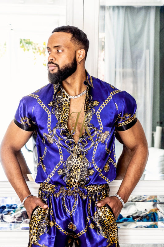 Designer Barocco Silk Set