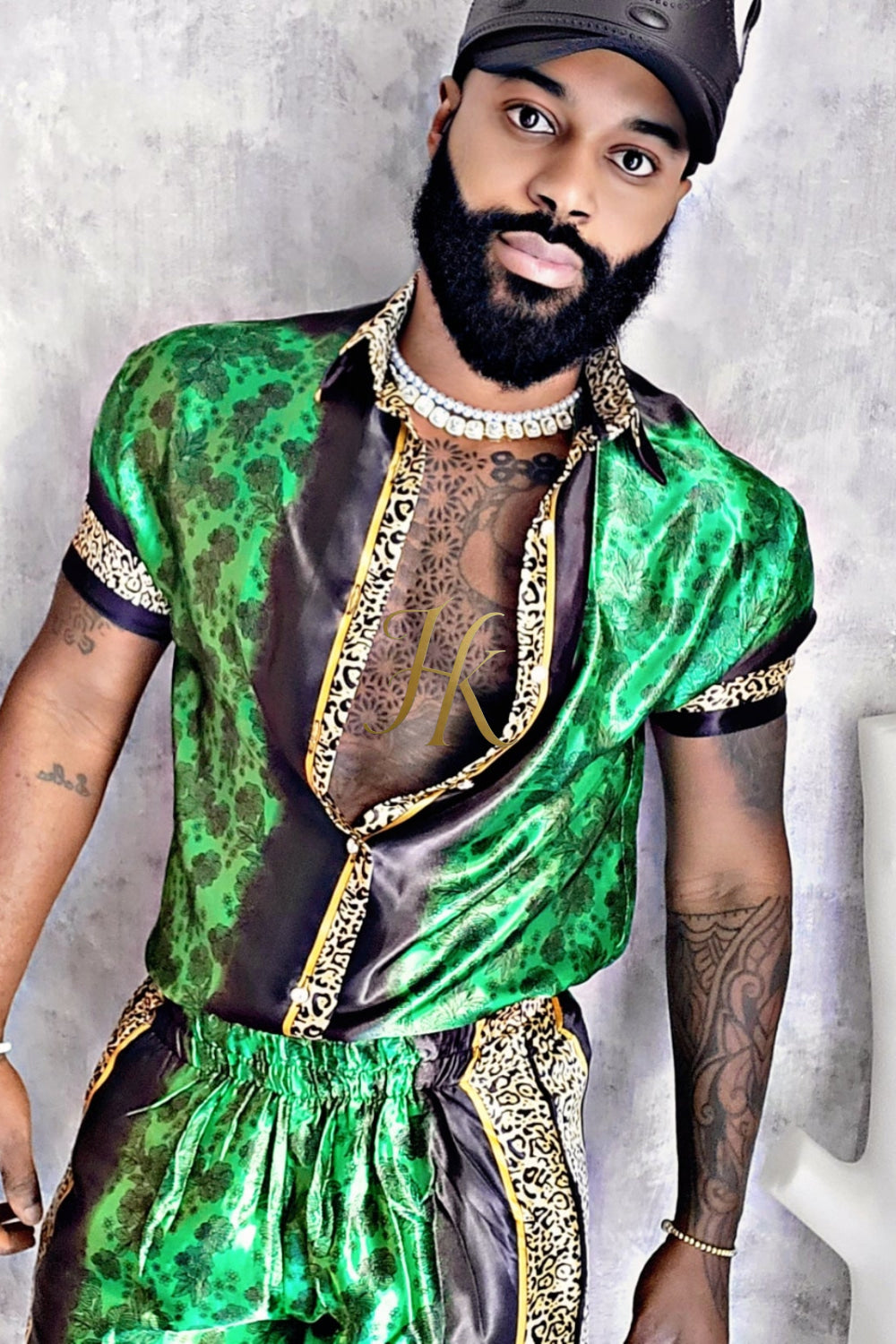 Mens Barocco Outfits Silk Clothing Luxury Brands