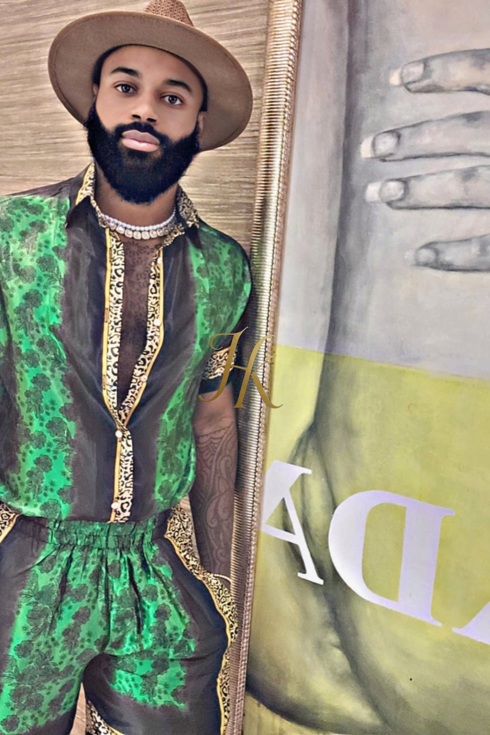 Mens Barocco Outfits Silk Clothing Luxury Brands