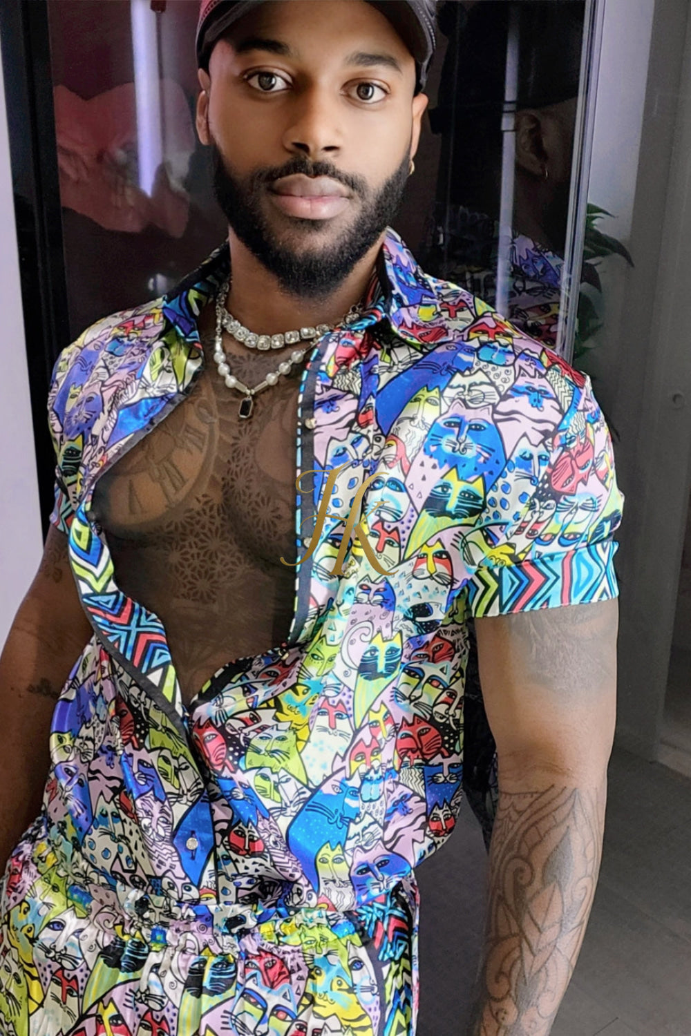 Miami Gardens Outfits Woven Set 2Pcs