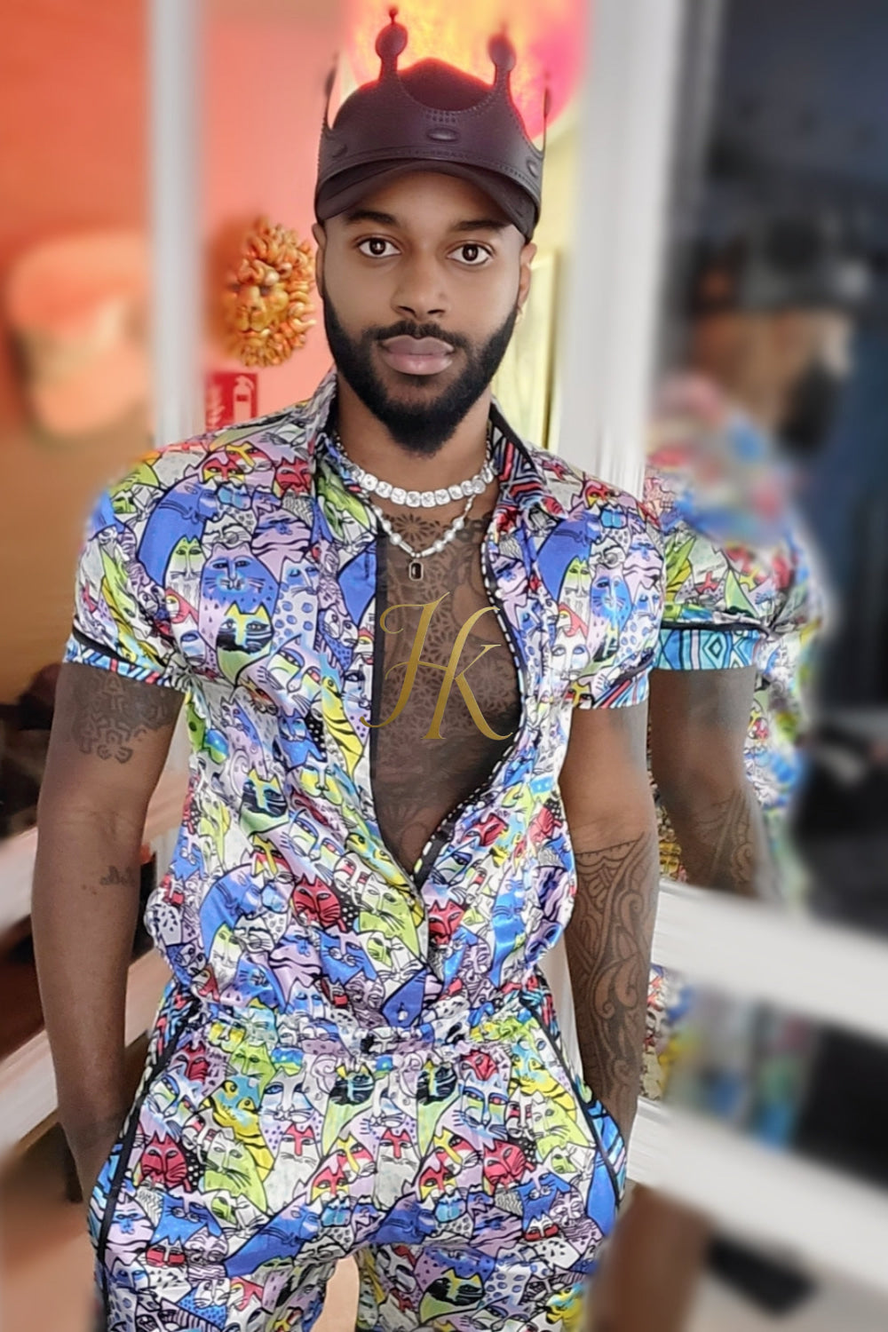 Miami Gardens Outfits Woven Set 2Pcs