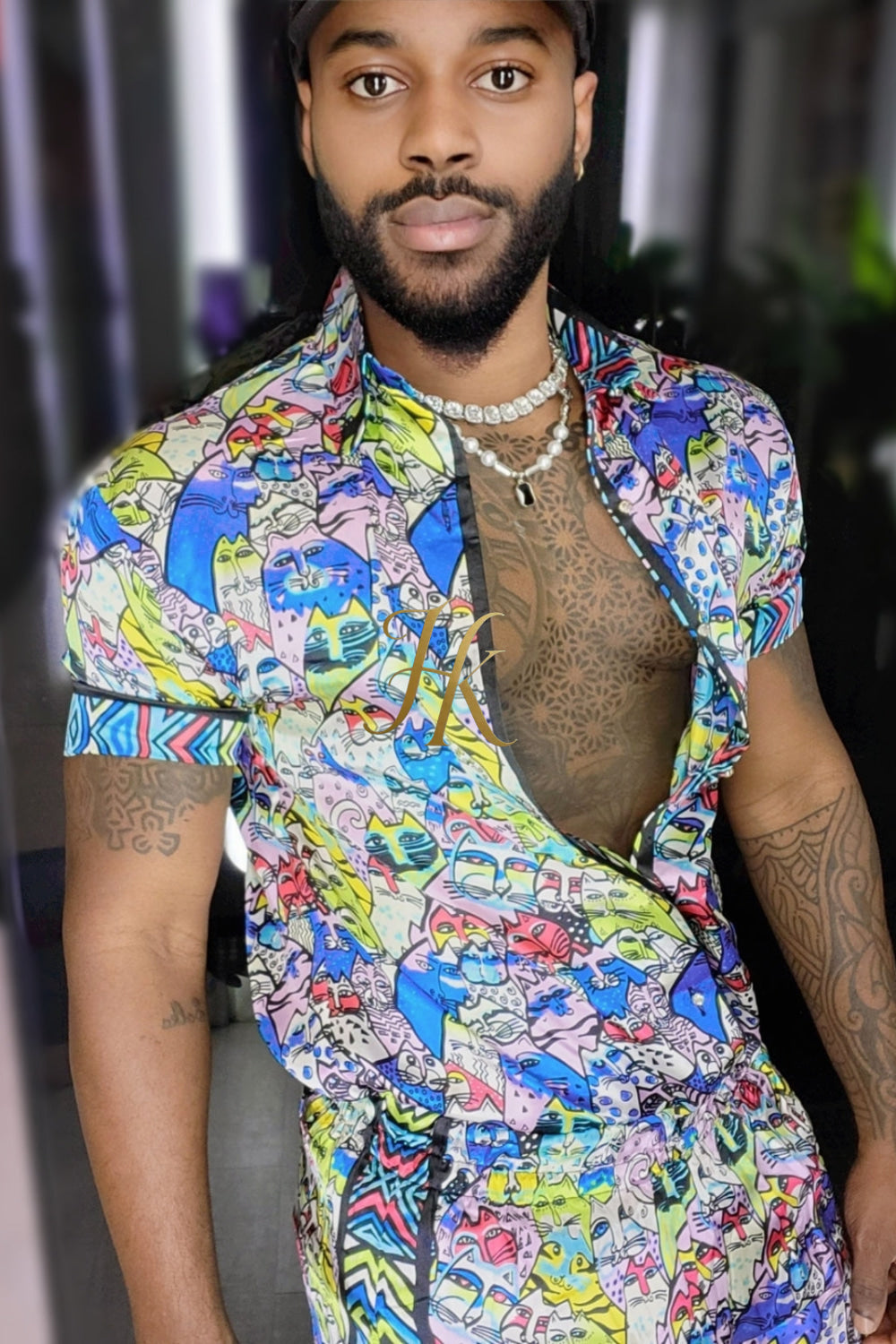 Miami Gardens Outfits Woven Set 2Pcs