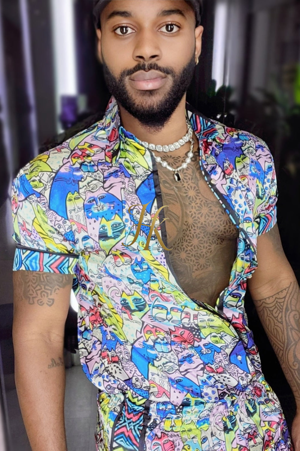 Miami Gardens Outfits Woven Set 2Pcs