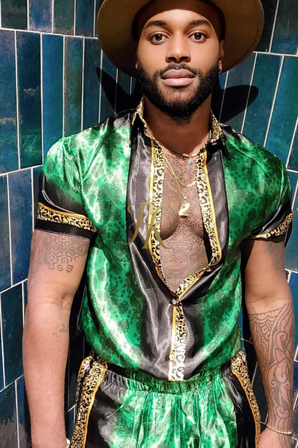 Mens Barocco Outfits Silk Clothing Luxury Brands