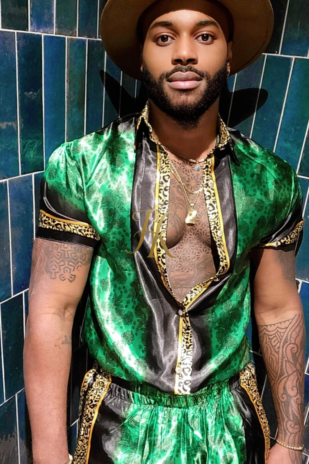 Mens Barocco Outfits Silk Clothing Luxury Brands