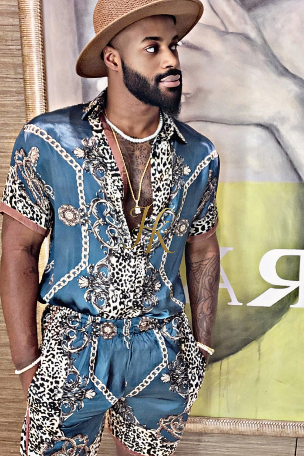 Summer Barroco Silk Outfits