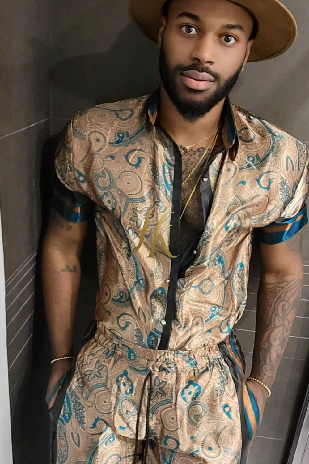 Luxury Mens Kayib Designer Matching Sets