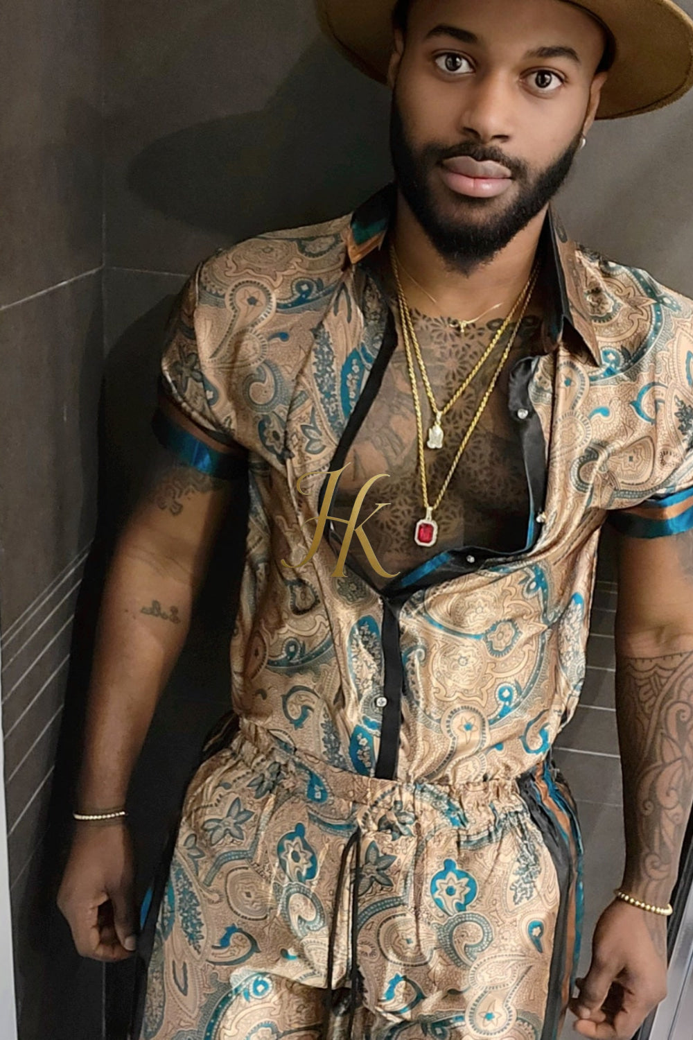 Luxury Mens Kayib Designer Matching Sets