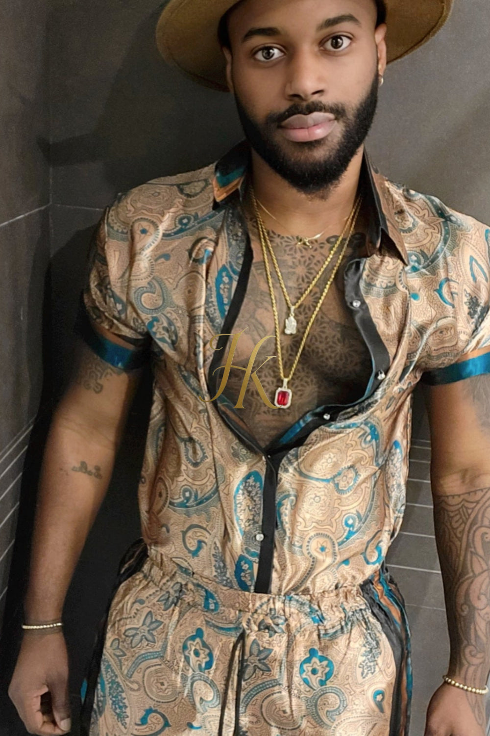 Luxury Mens Kayib Designer Matching Sets