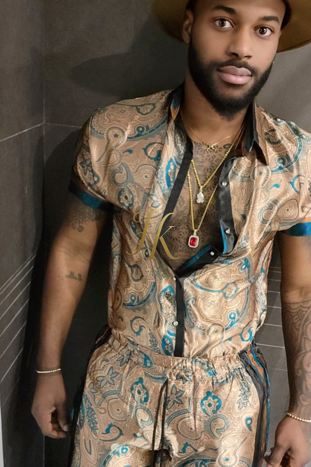 Luxury Mens Kayib Designer Matching Sets