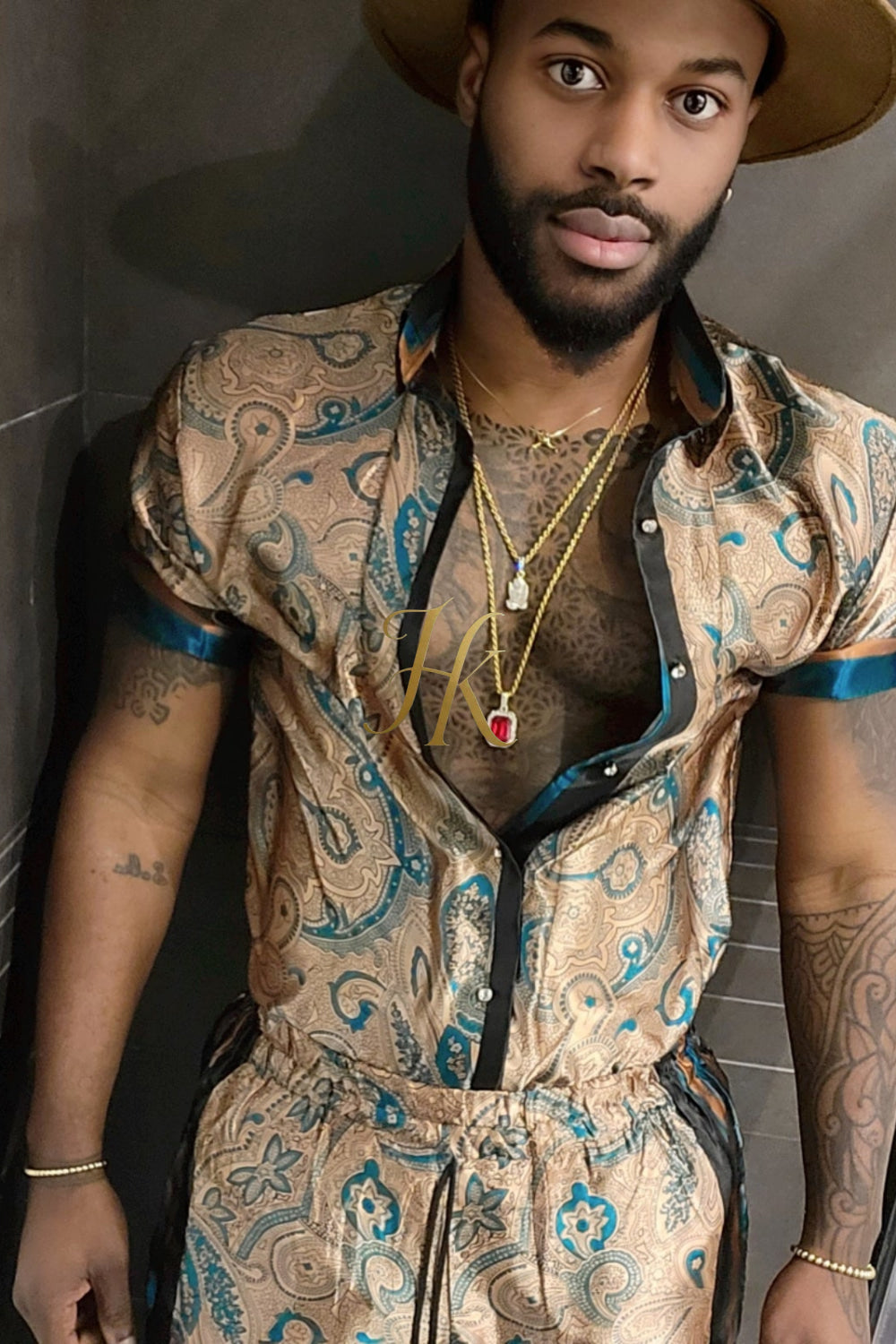 Luxury Mens Kayib Designer Matching Sets