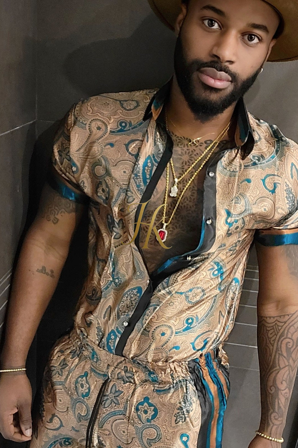 Luxury Mens Kayib Designer Matching Sets