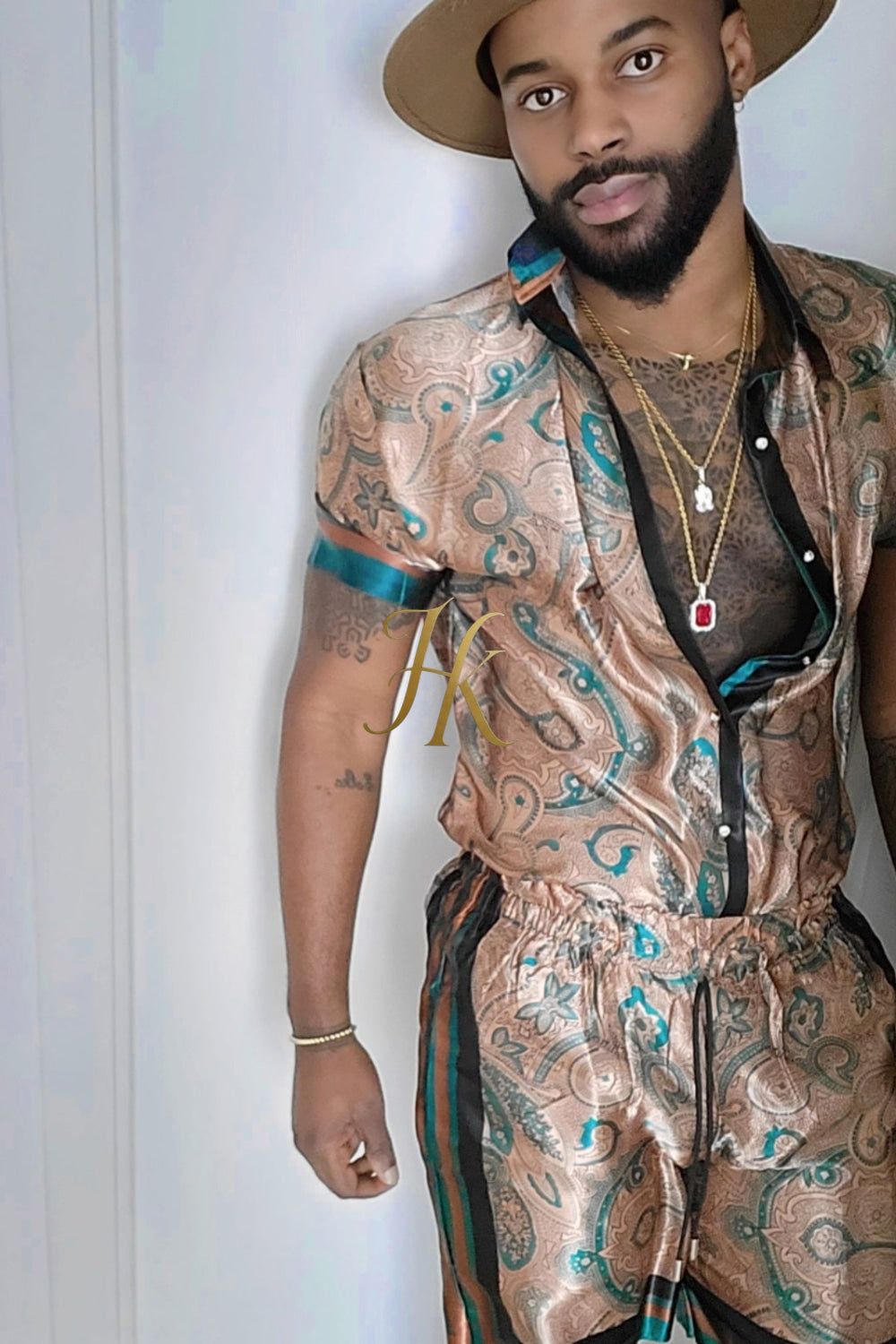 Luxury Mens Kayib Designer Matching Sets