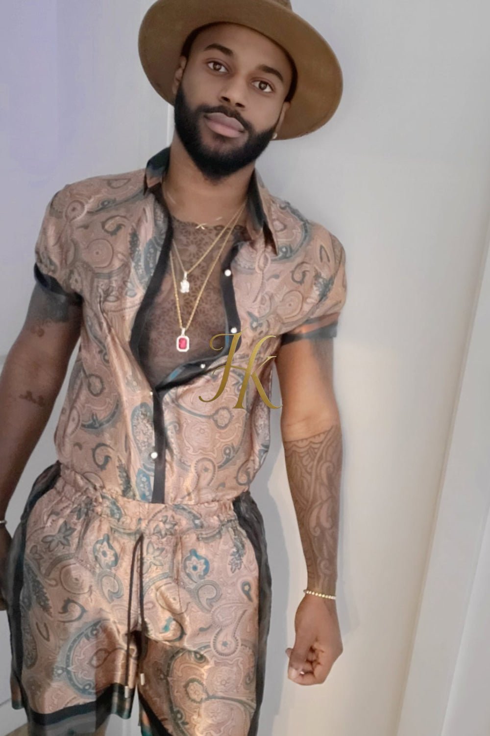 Luxury Mens Kayib Designer Matching Sets