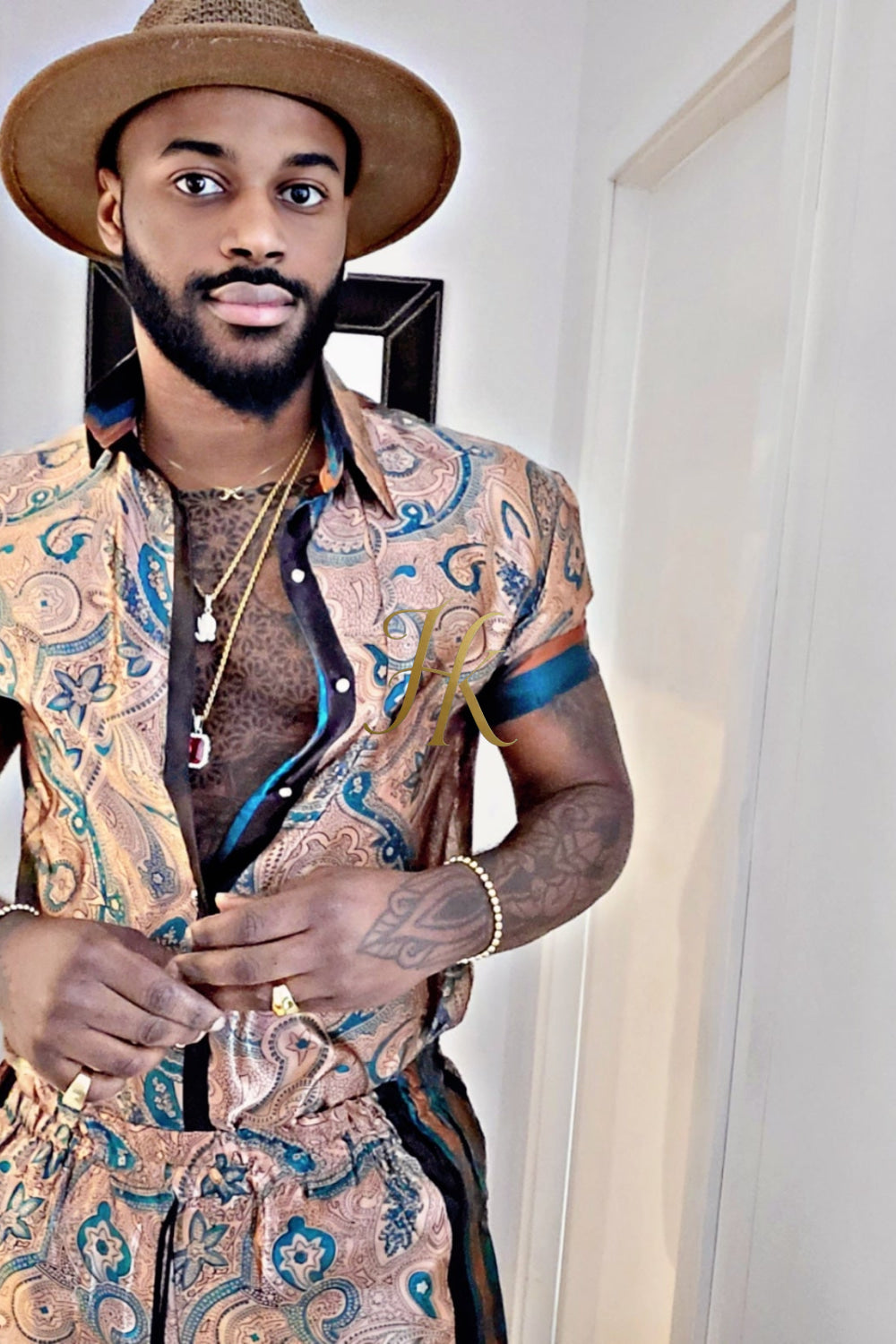 Luxury Mens Kayib Designer Matching Sets