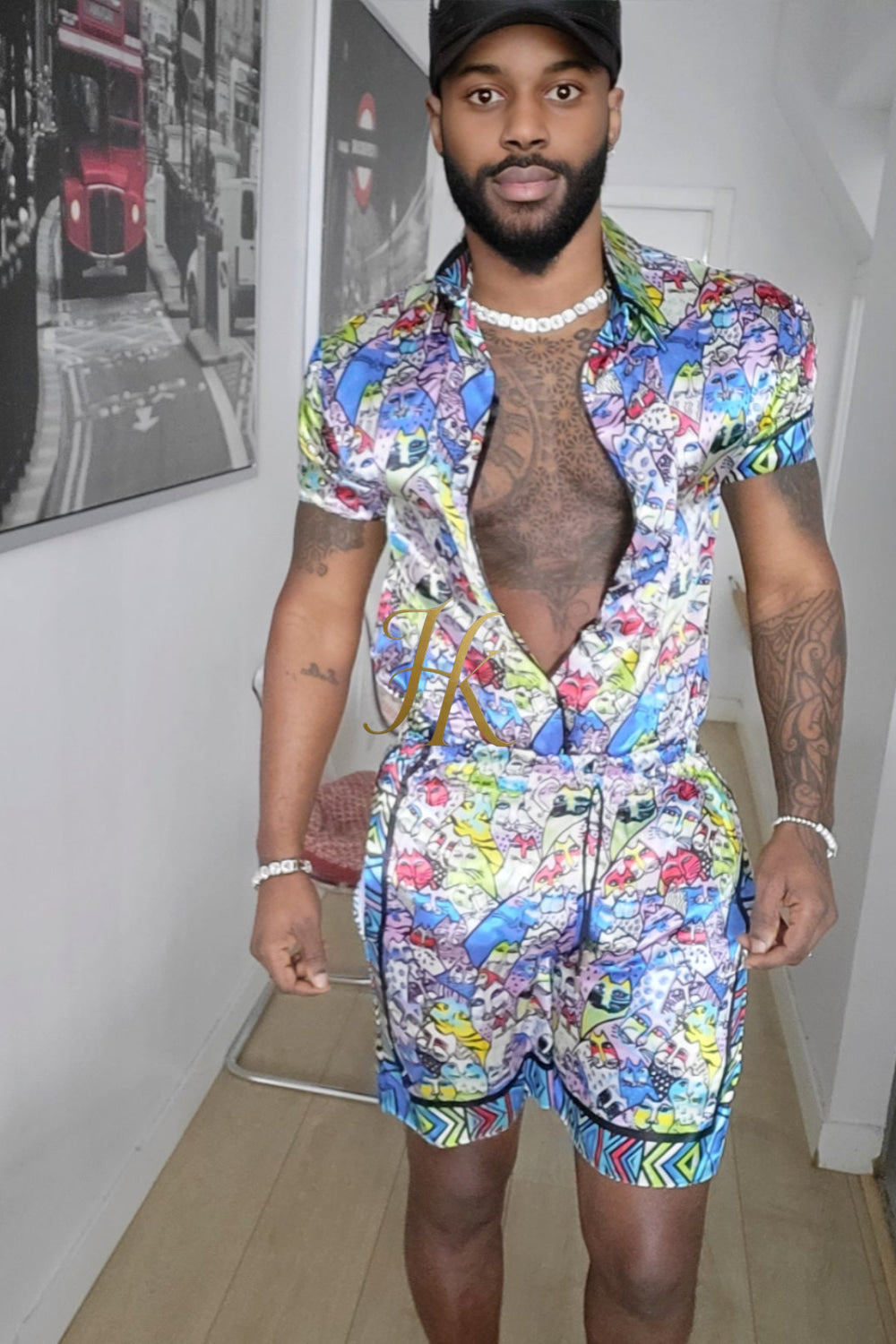 Miami Gardens Outfits Woven Set 2Pcs
