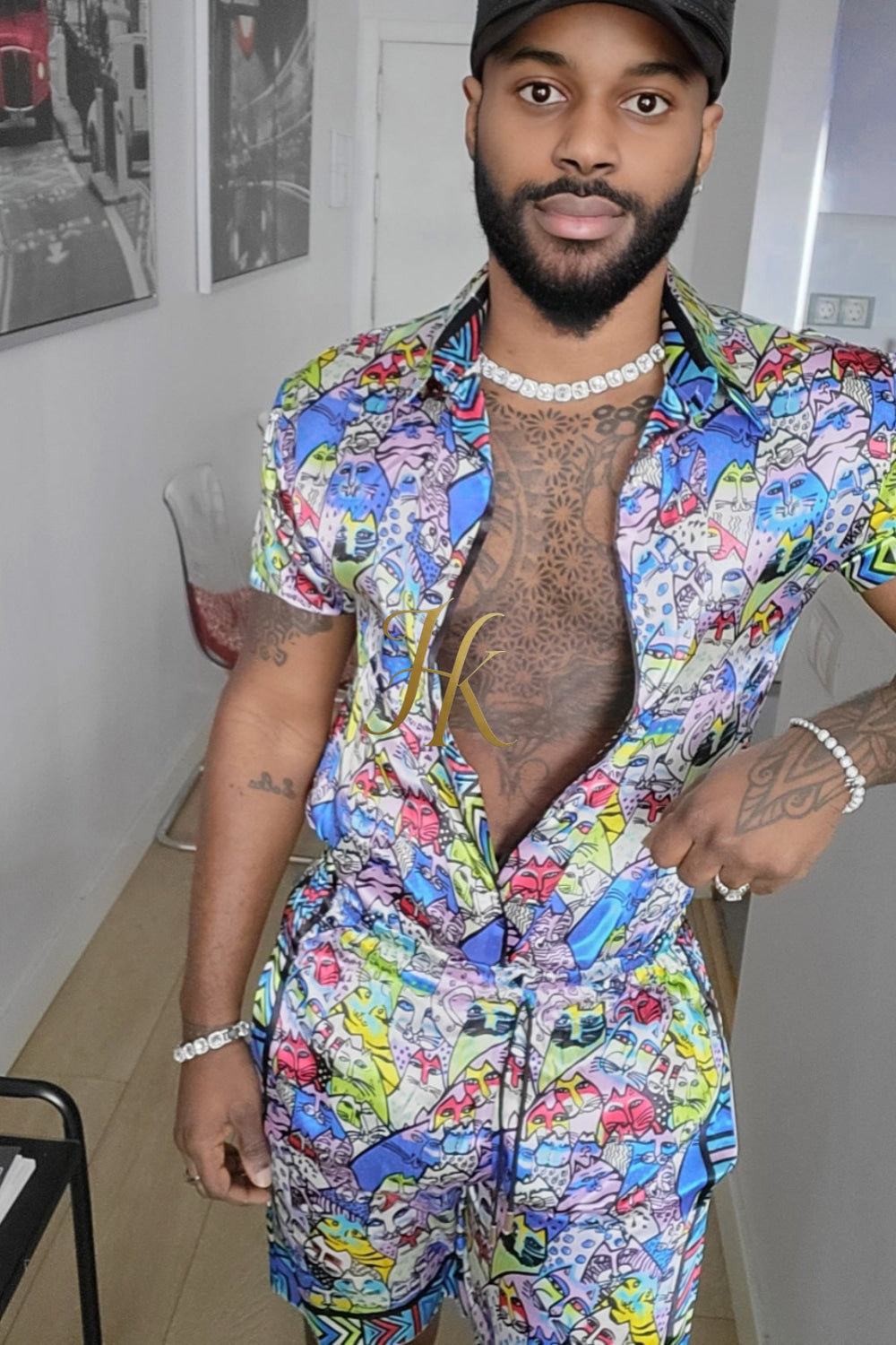 Miami Gardens Outfits Woven Set 2Pcs