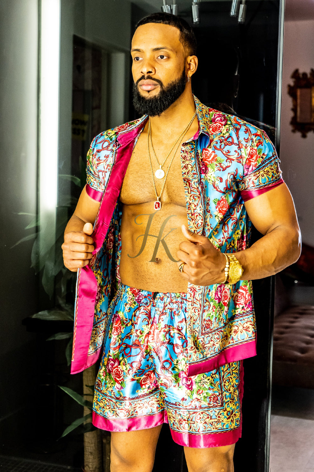 Luxury Barocco Silk Set