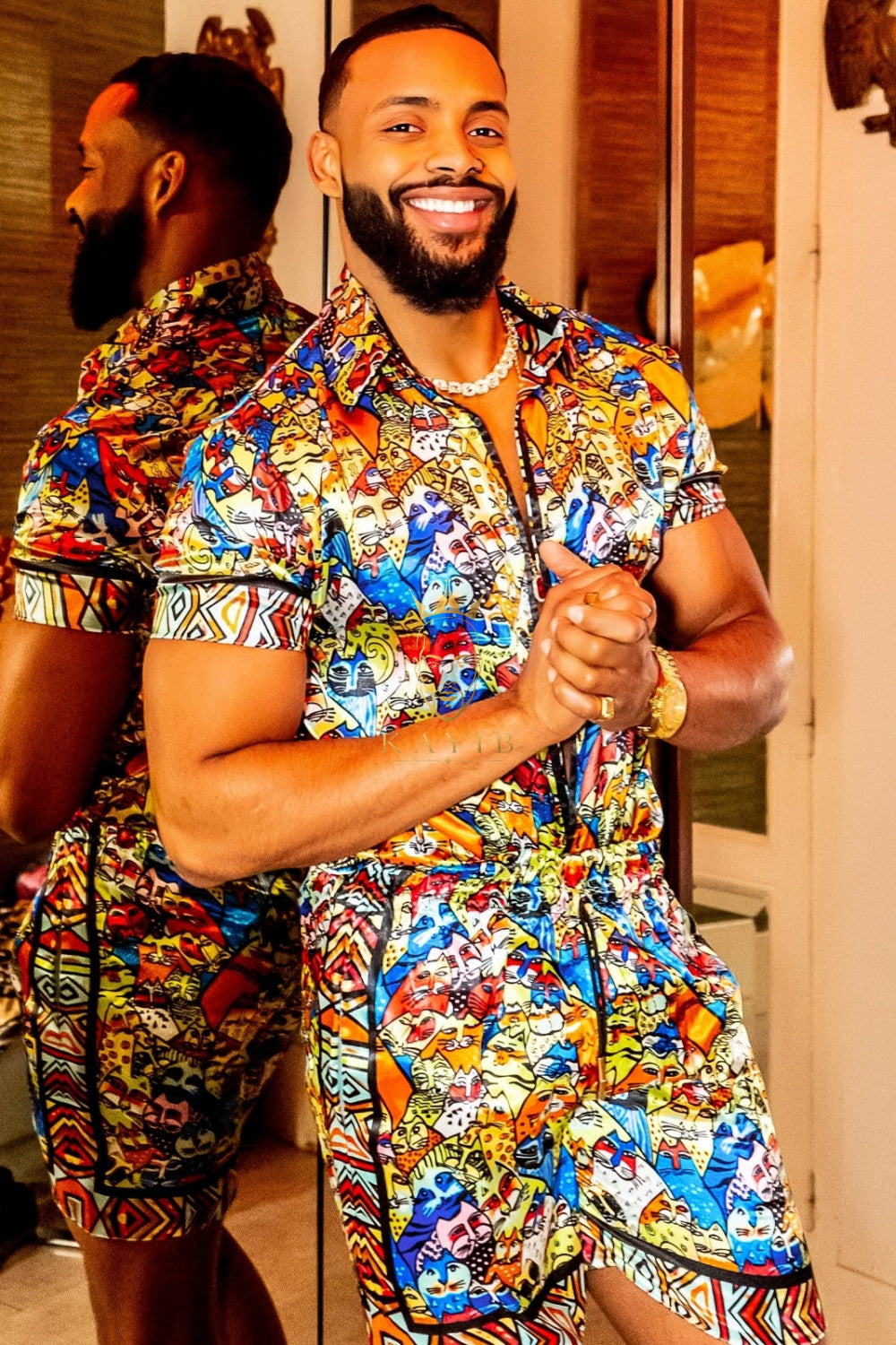 Mens Luxury Silk Dress Outfits