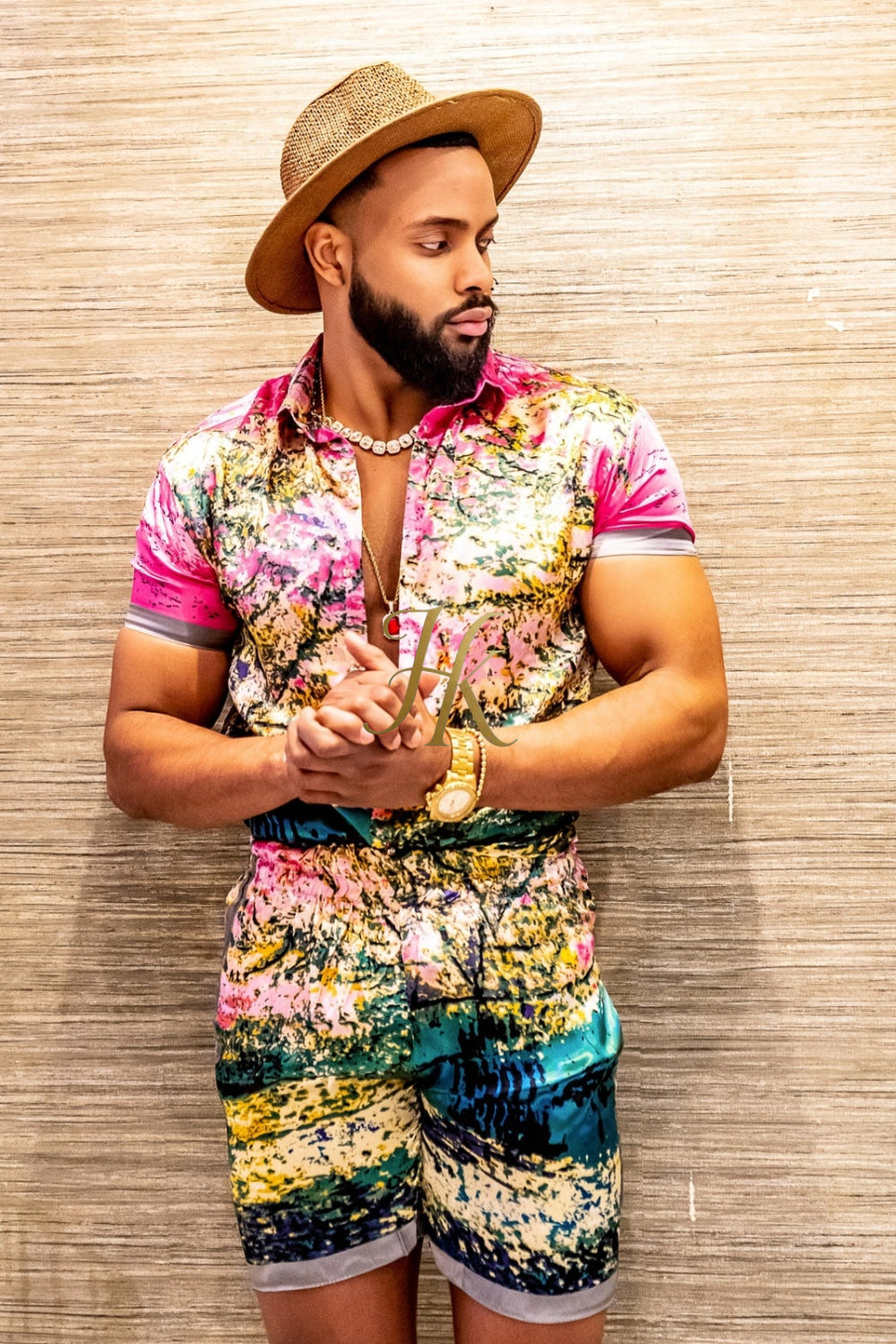 Fashion Mens Luxury Silk Dress Outfits
