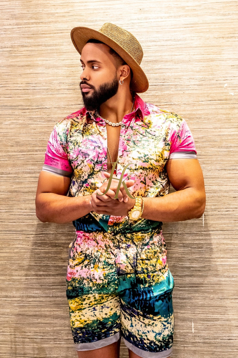 Fashion Mens Luxury Silk Dress Outfits