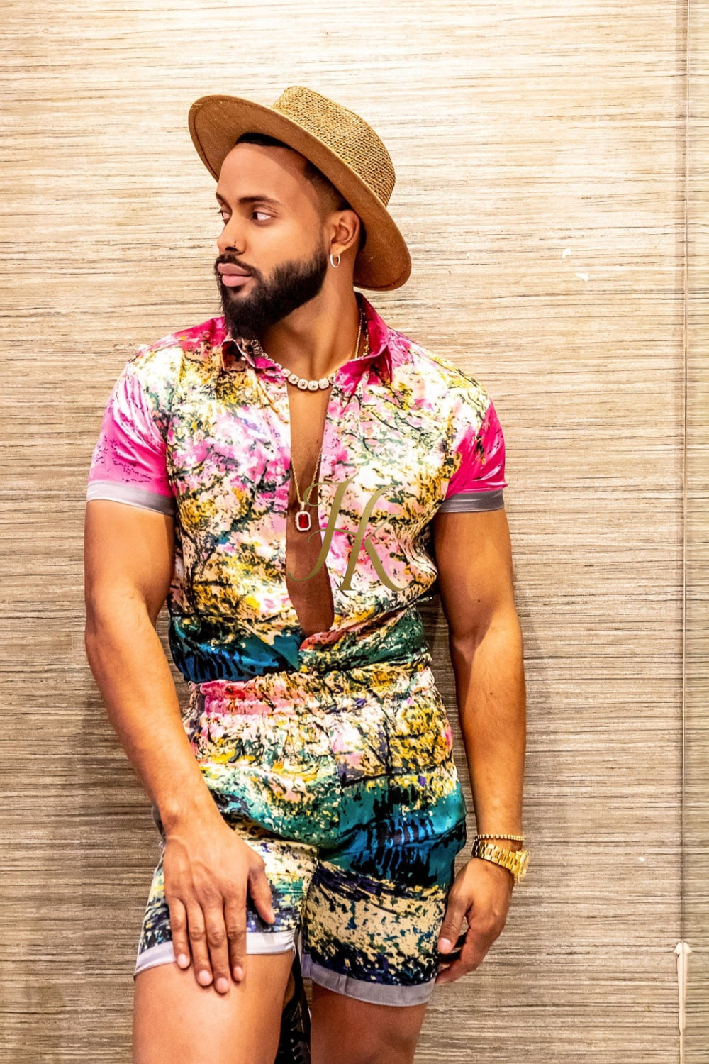 Fashion Mens Luxury Silk Dress Outfits