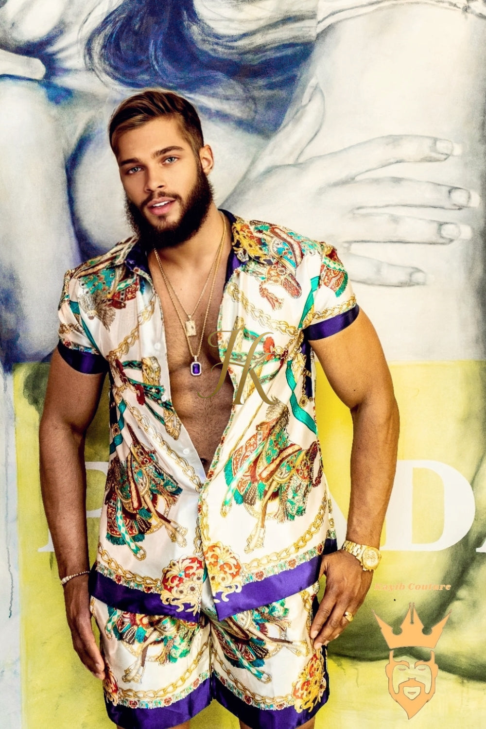Barocco Silk Set Outfits