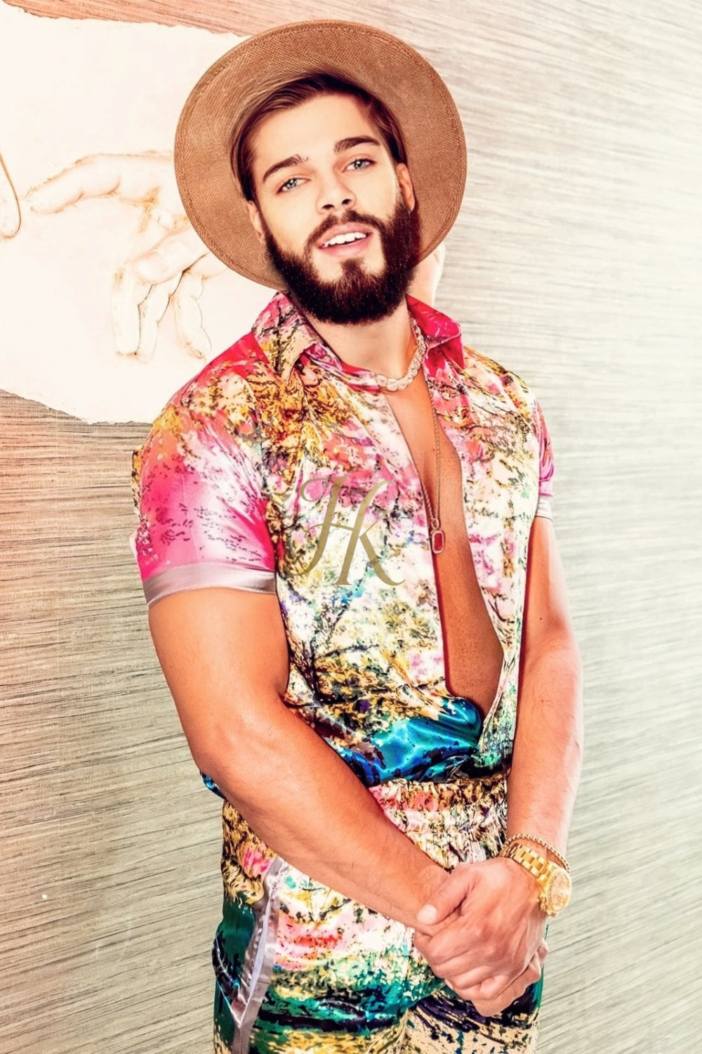 Beachwear Luxury Silk Set Outfits