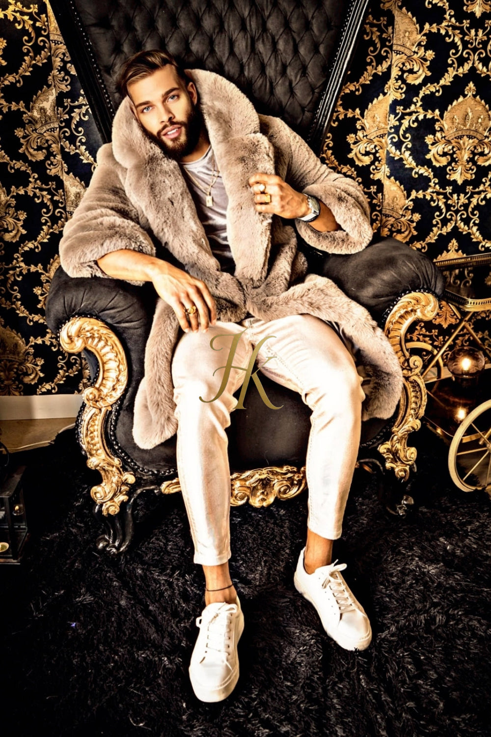 Luxury Mens Teddy Coats