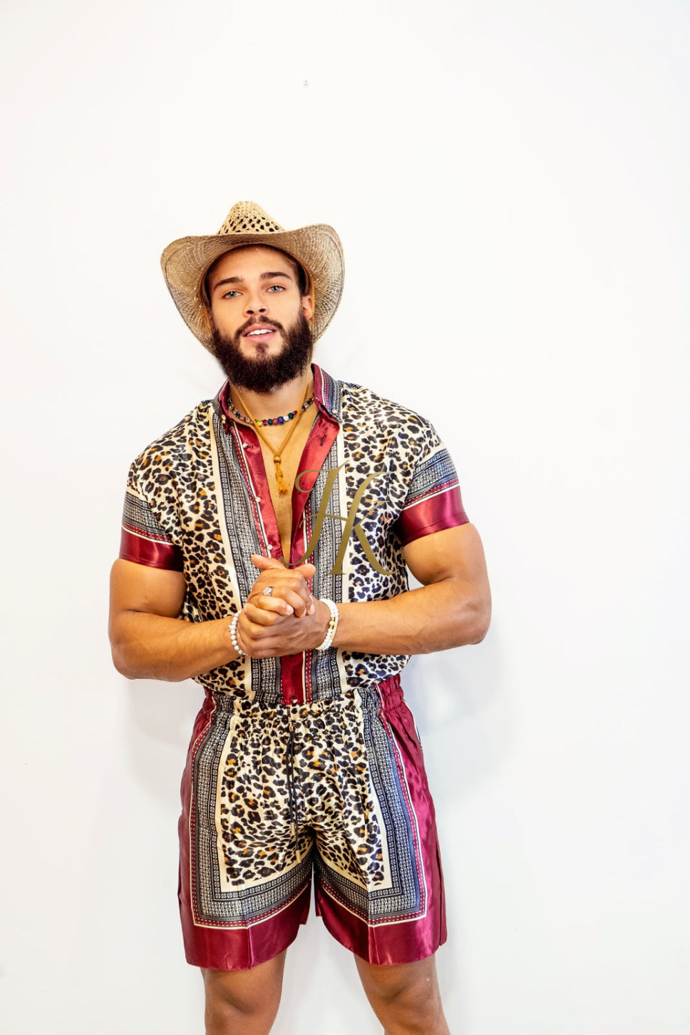 Le Maschere Print Silk Shirt - Elevate Your Style with Luxurious Comfort and Unique Design - kayibstrore