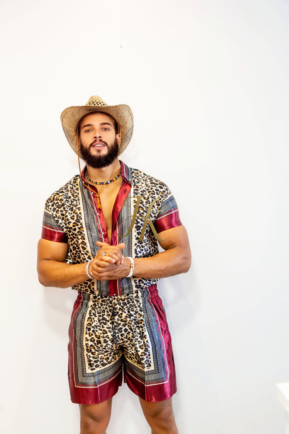 Le Maschere Print Silk Shirt - Elevate Your Style with Luxurious Comfort and Unique Design - kayibstrore