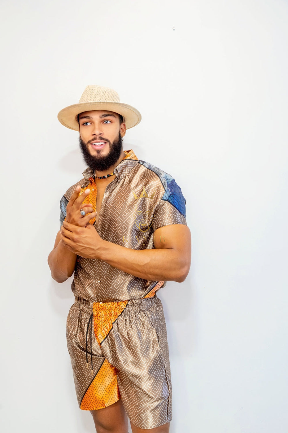KAYIB Luxury Barroco Silk Outfit - Stand Out in Style this Summer - Premium Comfort Guaranteed - kayibstrore