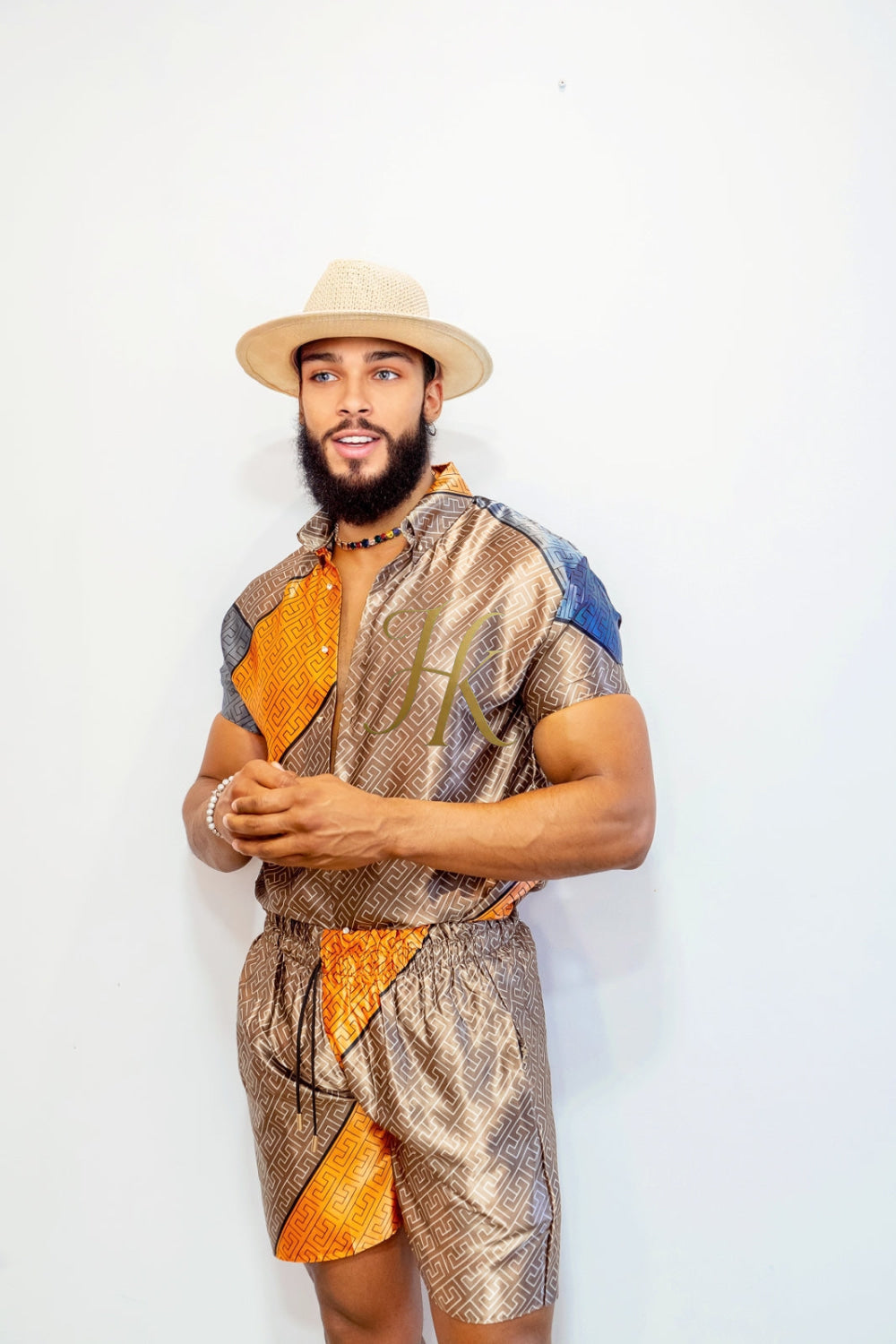 KAYIB Luxury Barroco Silk Outfit - Stand Out in Style this Summer - Premium Comfort Guaranteed - kayibstrore
