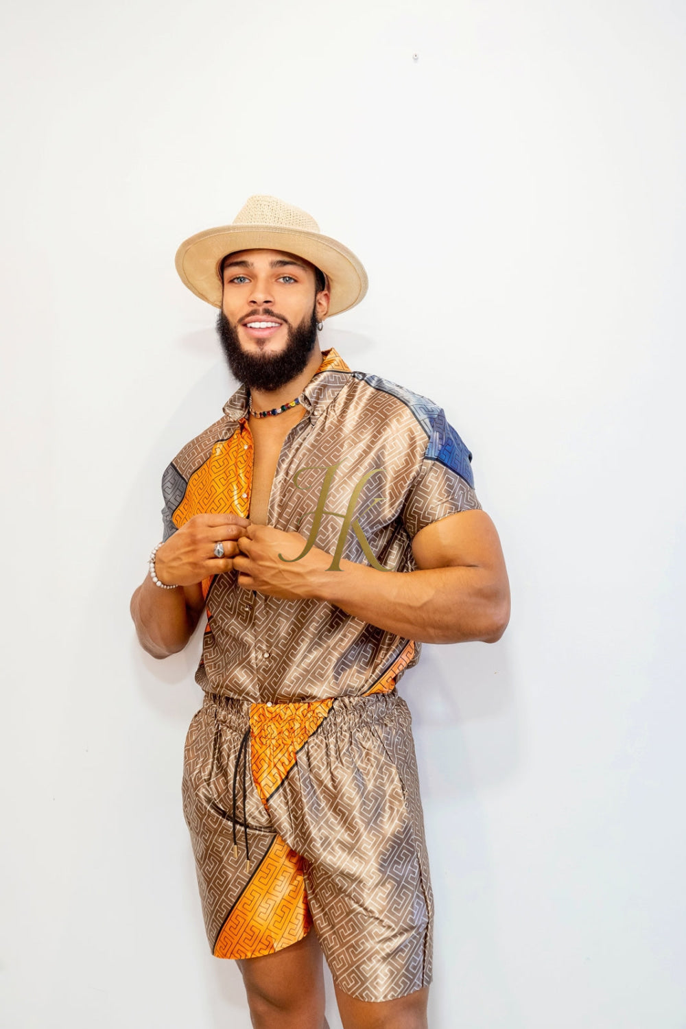 KAYIB Luxury Barroco Silk Outfit - Stand Out in Style this Summer - Premium Comfort Guaranteed - kayibstrore