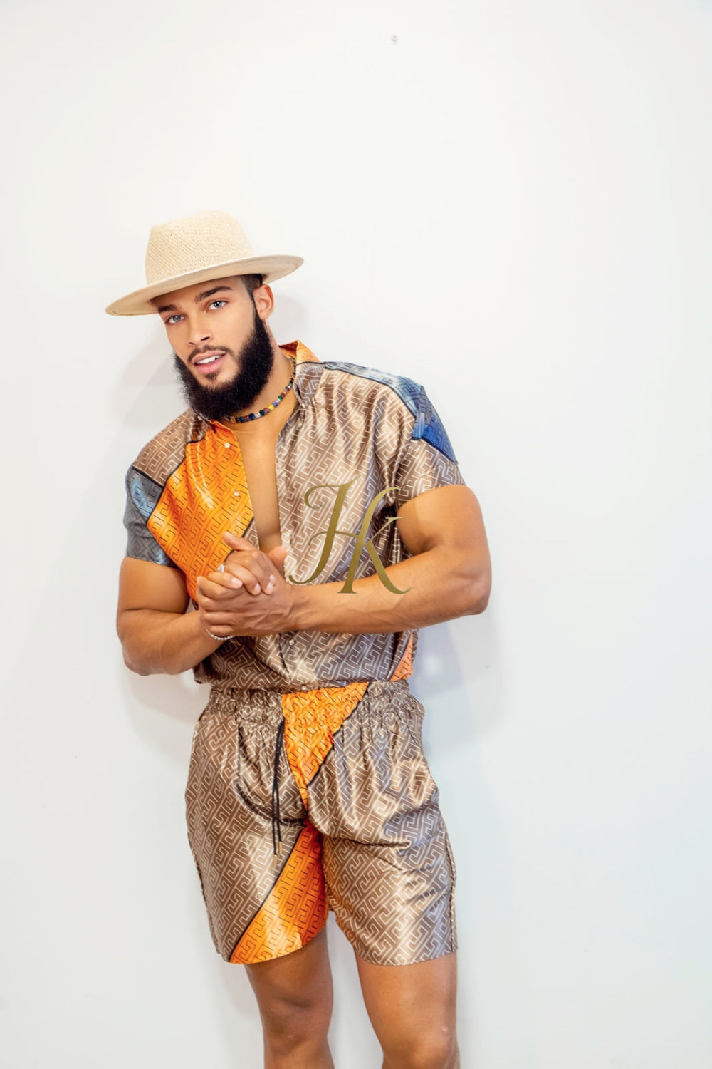KAYIB Luxury Barroco Silk Outfit - Stand Out in Style this Summer - Premium Comfort Guaranteed - kayibstrore
