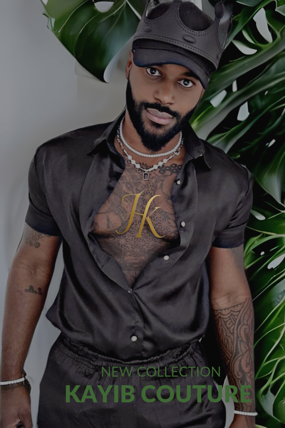 Two Piece Mens Silk/Satin Shirt Shorts/Short Pants Set