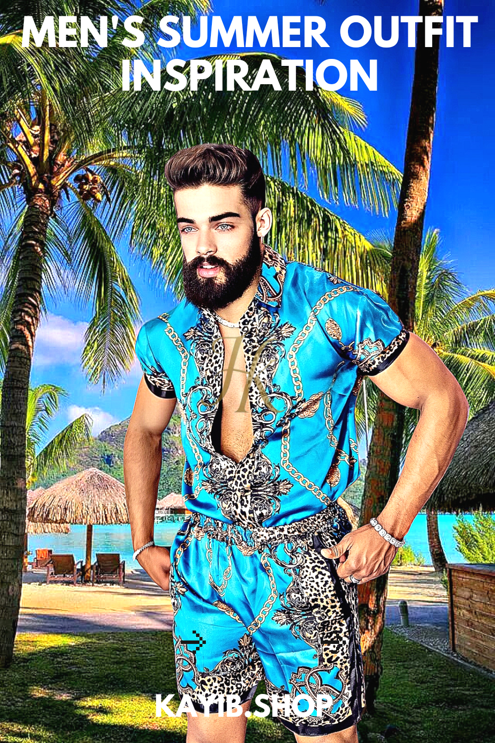 Mens Summer Dress Set