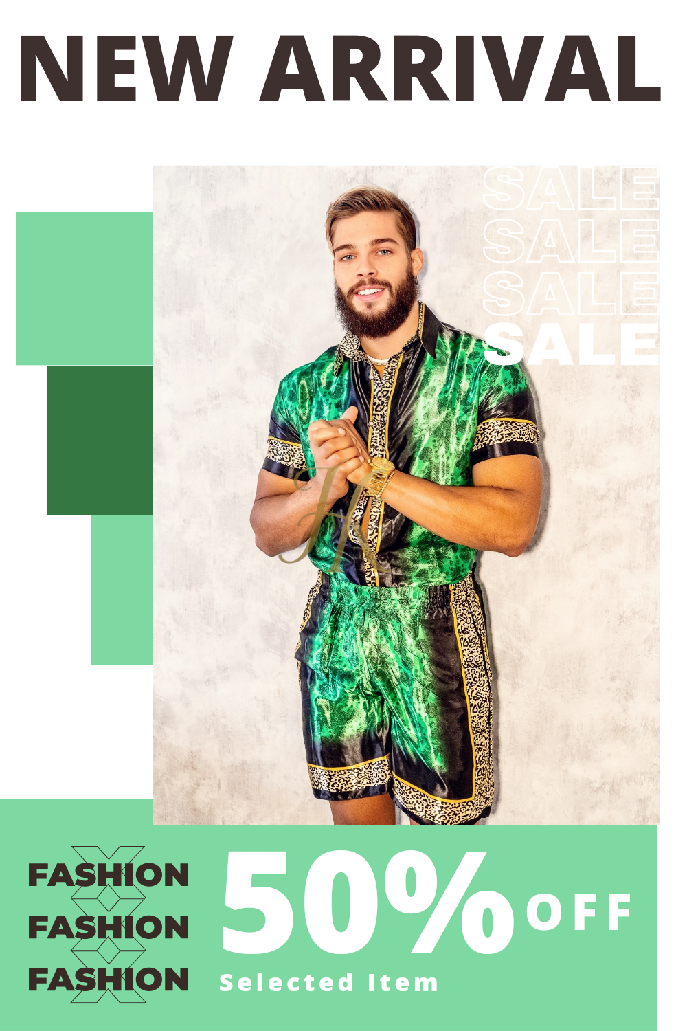 Luxury Mens Summer Beachwear